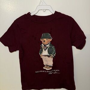 Polo by Ralph Lauren Maroon Tee